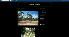 Desktop Screenshot of agatakorth.blogspot.com