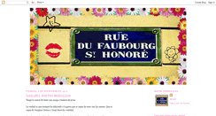 Desktop Screenshot of faubourg-st-honore.blogspot.com