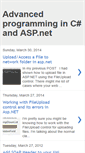 Mobile Screenshot of csharp-asp.blogspot.com