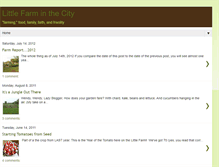 Tablet Screenshot of littlejungfarm.blogspot.com