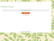 Tablet Screenshot of gabbychacar.blogspot.com