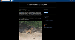 Desktop Screenshot of brownstonekaltag.blogspot.com