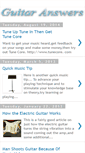 Mobile Screenshot of guitaranswers.blogspot.com