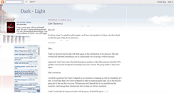 Desktop Screenshot of dark-shadow-light.blogspot.com