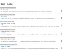 Tablet Screenshot of dark-shadow-light.blogspot.com