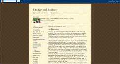 Desktop Screenshot of emergerestore.blogspot.com