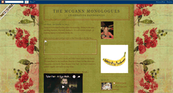 Desktop Screenshot of mcgannmonologues.blogspot.com