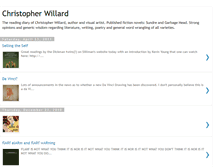 Tablet Screenshot of christopherwillardnovelist.blogspot.com