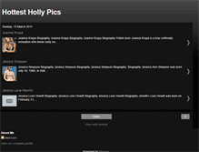 Tablet Screenshot of hottesthollypics.blogspot.com