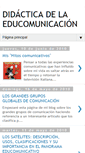 Mobile Screenshot of didacticadelaeducomunicacion.blogspot.com