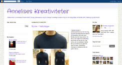 Desktop Screenshot of anneliseskreativiteter.blogspot.com