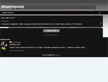 Tablet Screenshot of dmanriquezp.blogspot.com