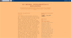 Desktop Screenshot of eumesmapensamentosereflexoes.blogspot.com