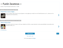 Tablet Screenshot of fusionzacatecas.blogspot.com