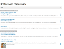 Tablet Screenshot of brittneyannphotos.blogspot.com