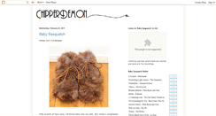 Desktop Screenshot of chipperdemon.blogspot.com