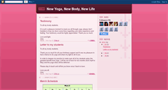 Desktop Screenshot of ladyyoga.blogspot.com