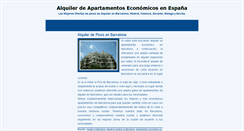 Desktop Screenshot of alquilerdeapartamentoseconomicos.blogspot.com