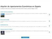 Tablet Screenshot of alquilerdeapartamentoseconomicos.blogspot.com