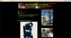 Desktop Screenshot of morsoundeventos.blogspot.com