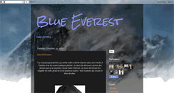 Desktop Screenshot of blueeverest.blogspot.com