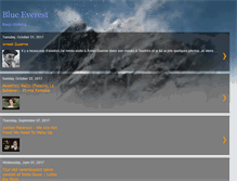 Tablet Screenshot of blueeverest.blogspot.com