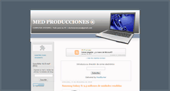 Desktop Screenshot of medproducciones.blogspot.com