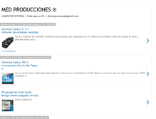 Tablet Screenshot of medproducciones.blogspot.com