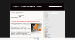Desktop Screenshot of loscatolonedeiferriguide.blogspot.com