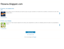 Tablet Screenshot of fitosana.blogspot.com