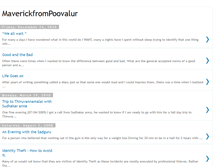 Tablet Screenshot of maverickfrompoovalur.blogspot.com
