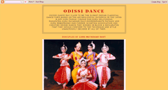 Desktop Screenshot of classicaldanceodissi.blogspot.com