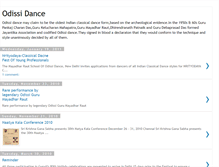 Tablet Screenshot of classicaldanceodissi.blogspot.com