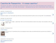 Tablet Screenshot of casinhadepassarinho.blogspot.com