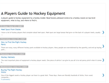 Tablet Screenshot of hockeymaven.blogspot.com