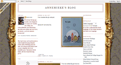 Desktop Screenshot of annemiekesblog.blogspot.com
