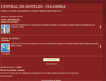 Tablet Screenshot of centraldehoteles.blogspot.com