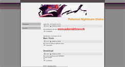 Desktop Screenshot of pokemonnightmare.blogspot.com