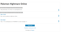 Tablet Screenshot of pokemonnightmare.blogspot.com