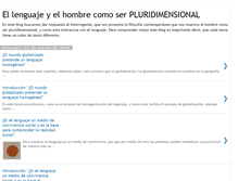 Tablet Screenshot of elhombreyellenguaje.blogspot.com