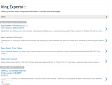 Tablet Screenshot of kingexperto.blogspot.com