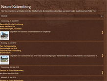 Tablet Screenshot of essen-katernberg.blogspot.com