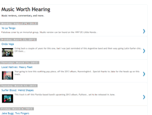 Tablet Screenshot of musicworthhearing.blogspot.com