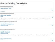 Tablet Screenshot of ourdailypan.blogspot.com