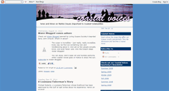 Desktop Screenshot of coastalvoices.blogspot.com