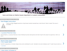 Tablet Screenshot of coastalvoices.blogspot.com