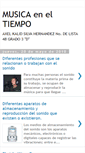 Mobile Screenshot of musicaeneltiempoaxellkalidd.blogspot.com