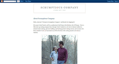 Desktop Screenshot of aboutscrumptiouscompany.blogspot.com