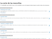 Tablet Screenshot of lacortedelasmaravillas.blogspot.com
