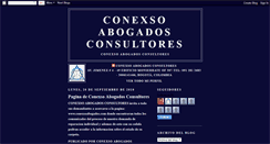 Desktop Screenshot of conexso.blogspot.com
